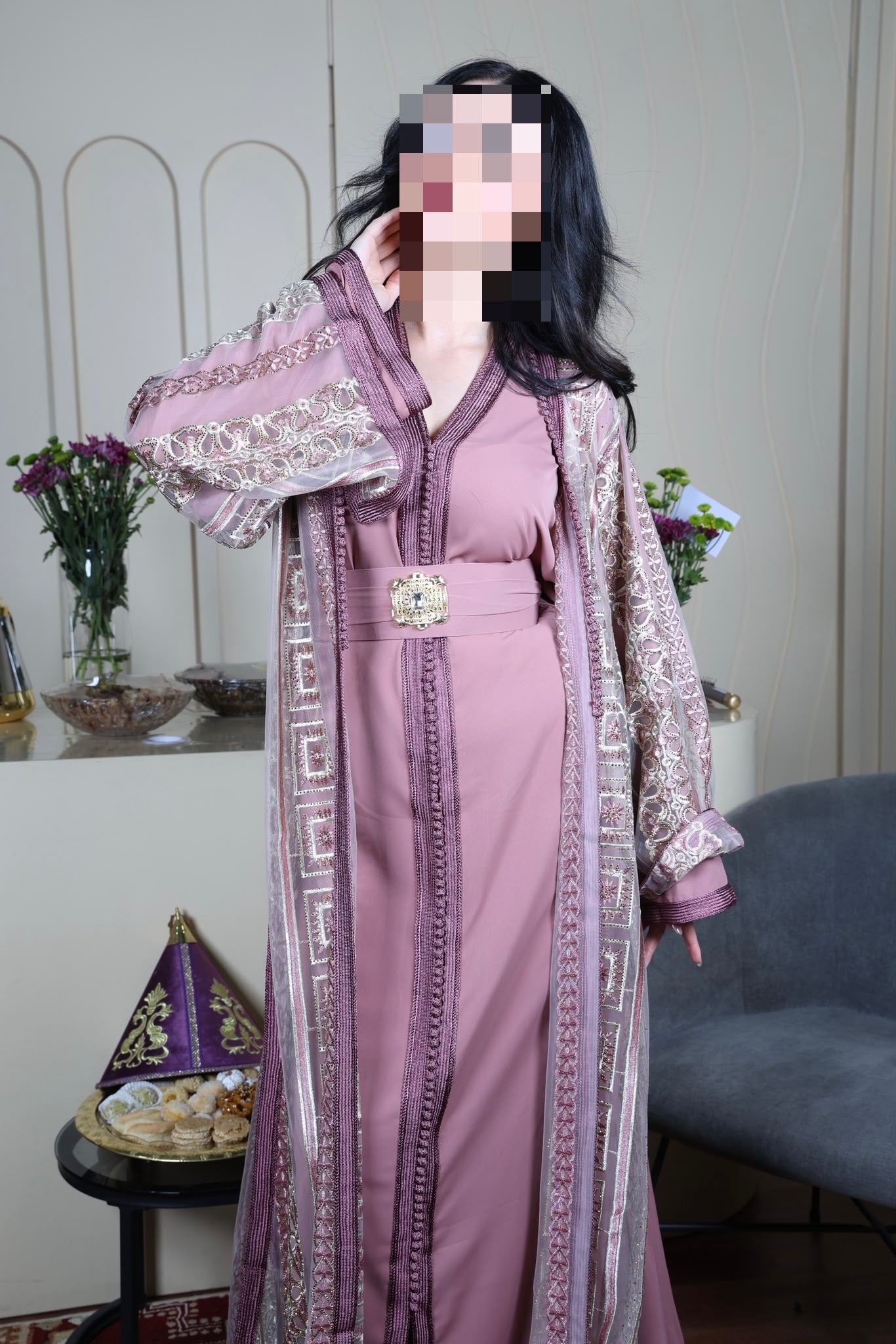 purple khuftan
